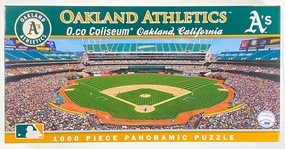 Oakland Athletics 1000 Piece Panoramic Puzzle