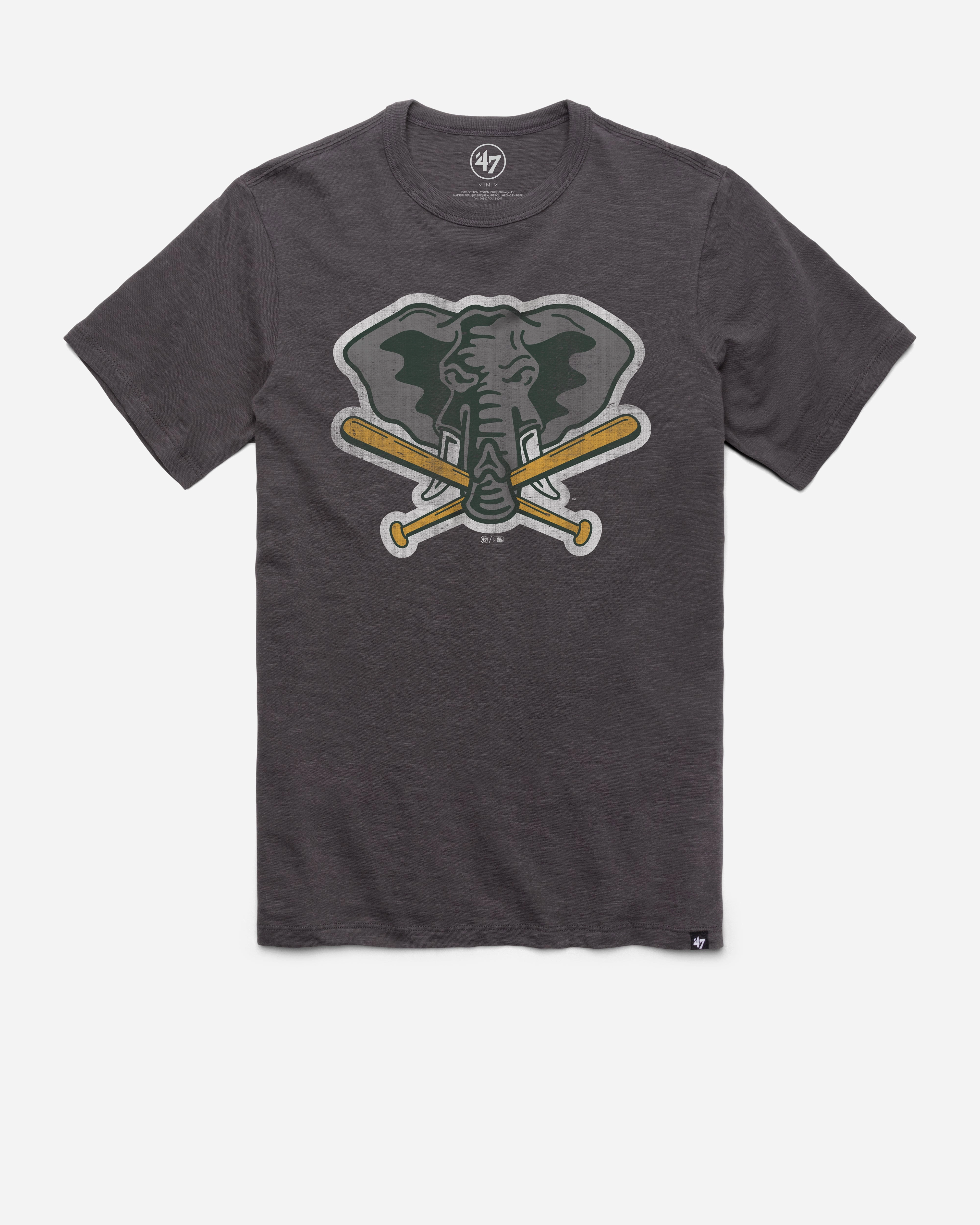 OAKLAND ATHLETICS COOPERSTOWN GRIT '47 SCRUM TEE
