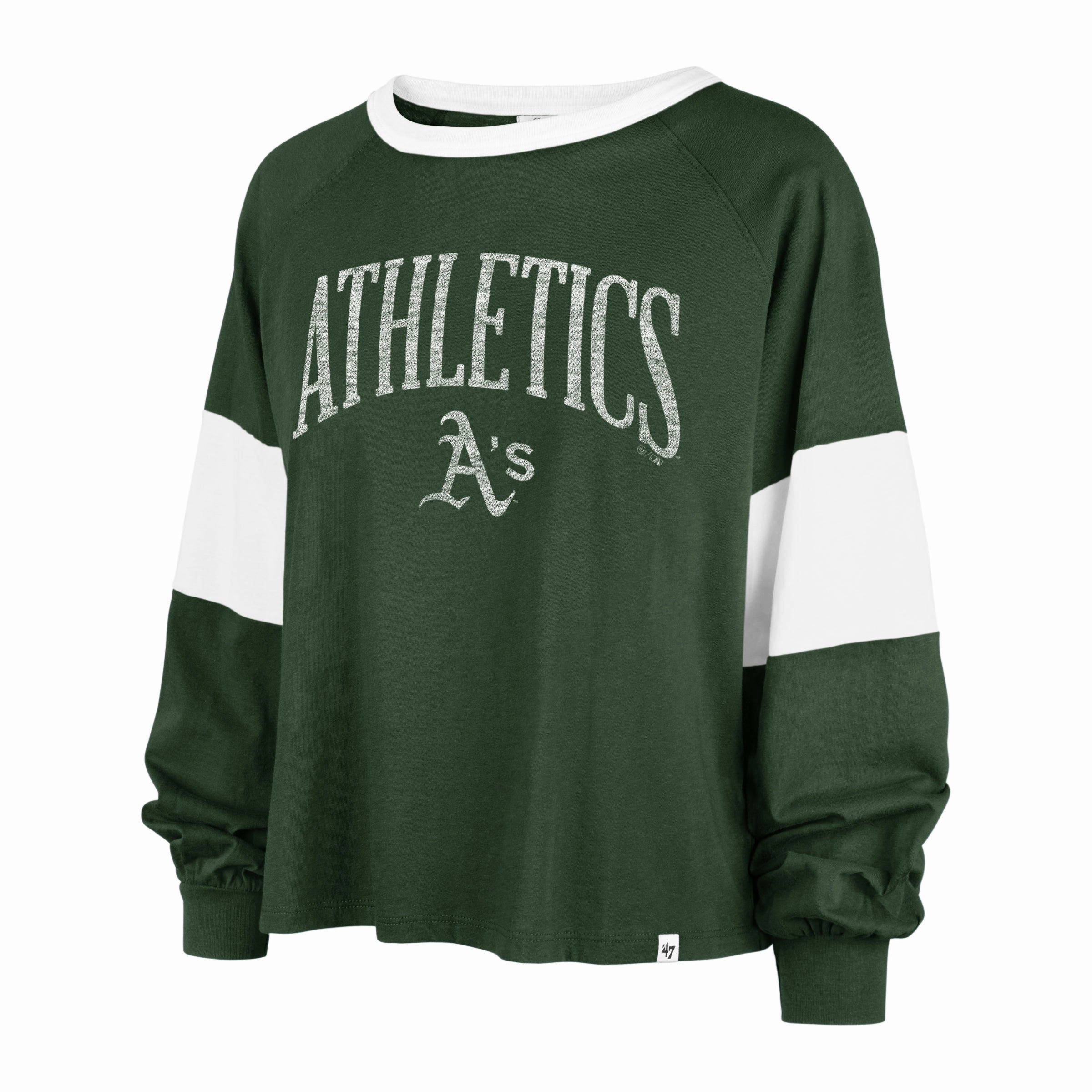 OAKLAND ATHLETICS UPSIDE '47 RHEA LONG SLEEVE TEE WOMEN
