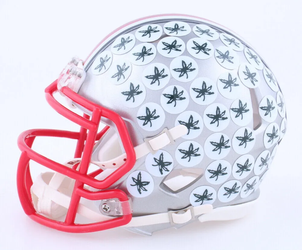 Orlando Pace Signed Ohio State Buckeyes Mini Helmet Inscribed 2xAll American