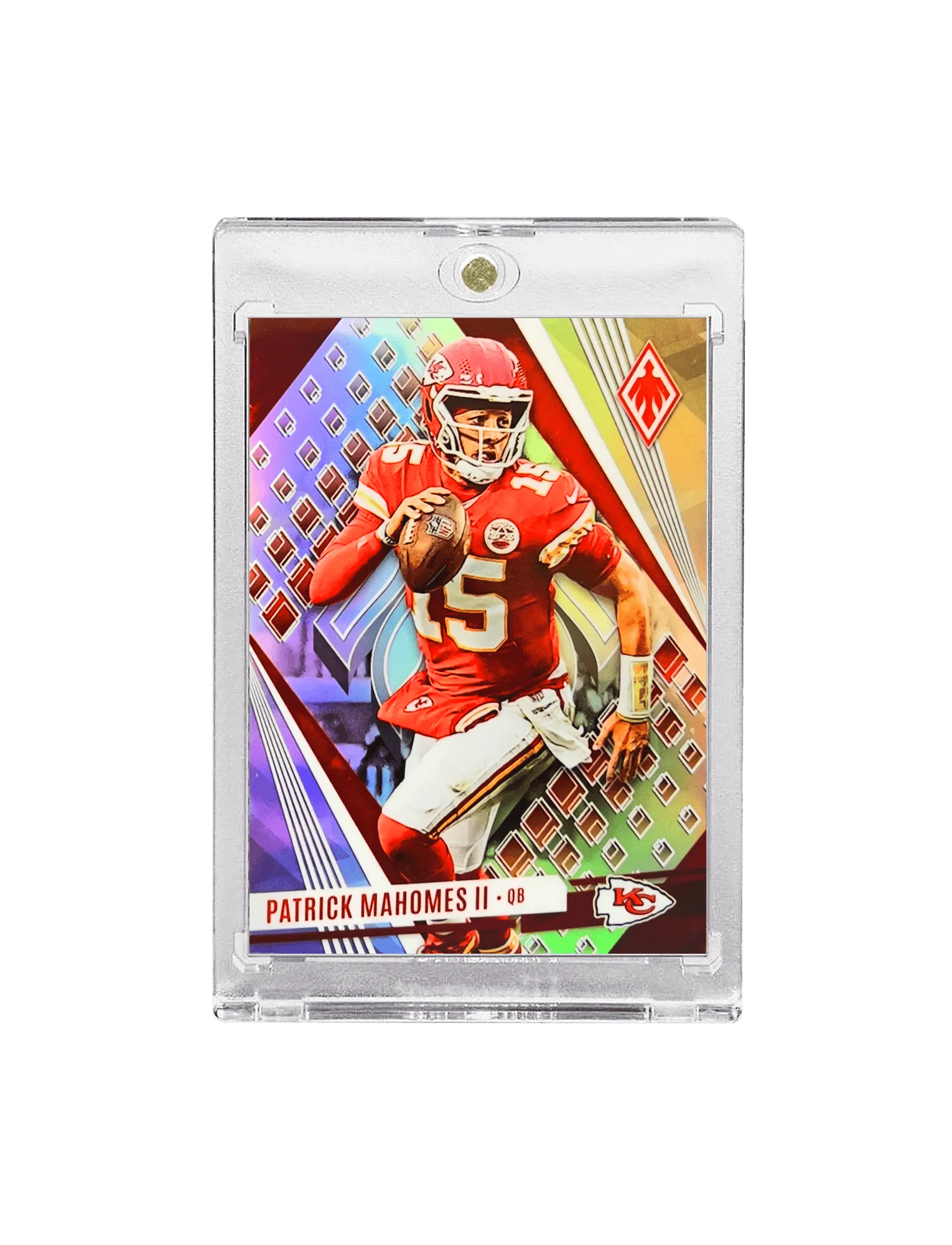 Patrick Mahomes Kansas City Chiefs Panini NFL 23 Phoenix Silver Card