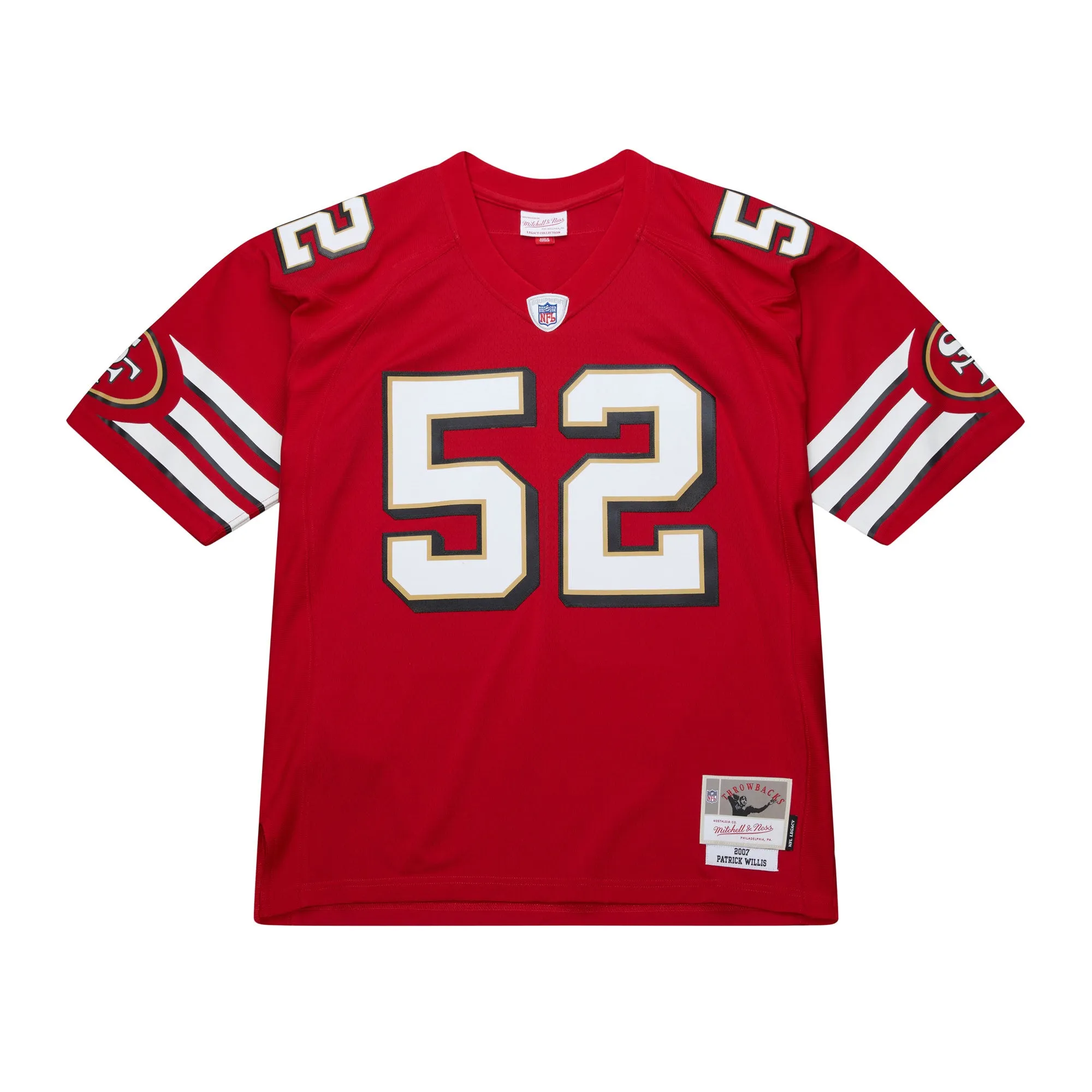 Patrick Willis San Francisco 49ers Mitchell & Ness NFL 2007 Legacy Jersey - Red
