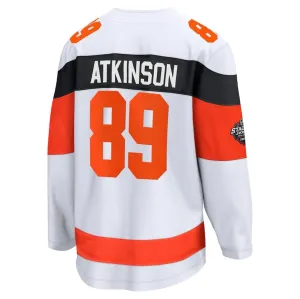 P.Flyers #89 Cam Atkinson Fanatics 2024 Stadium Series Breakaway Player Jersey  White Stitched American Hockey Jerseys