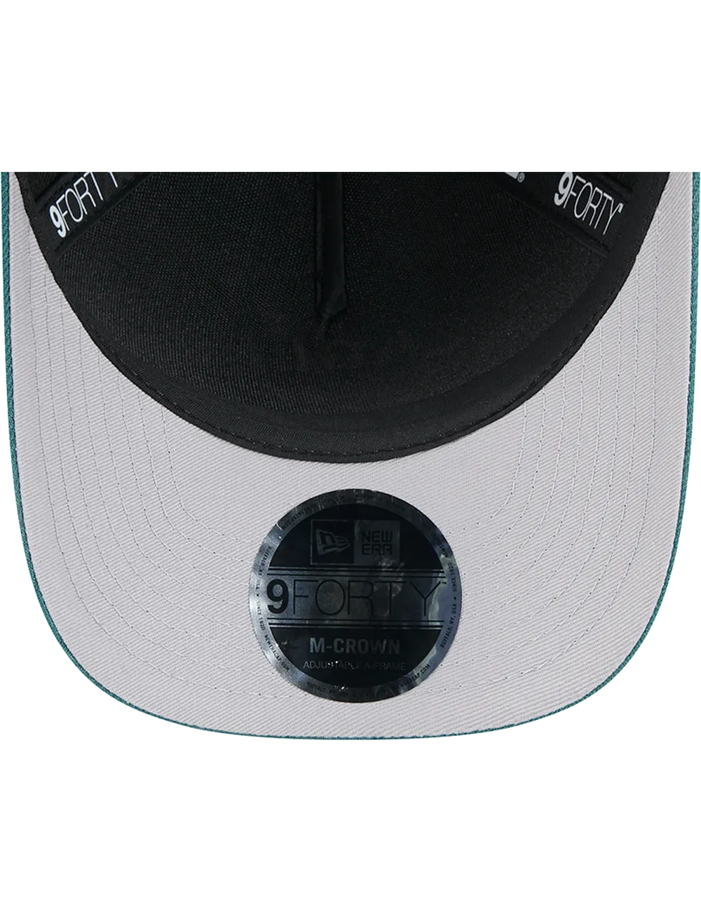 Philadelphia Eagles New Era NFL 25 Draft 9FORTY M-Crown Snapback Hat - Black
