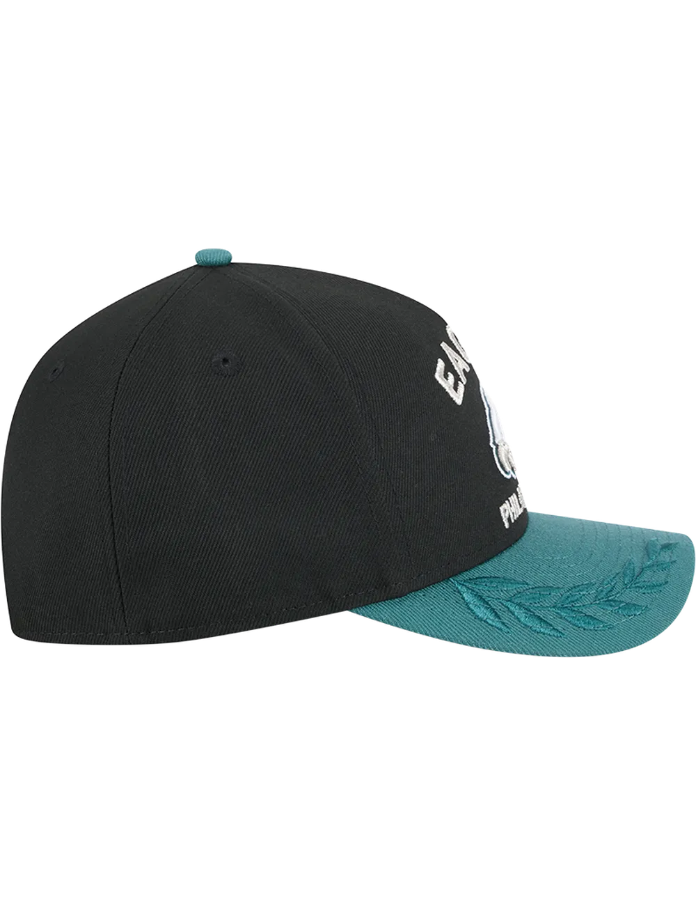 Philadelphia Eagles New Era NFL 25 Draft 9FORTY M-Crown Snapback Hat - Black