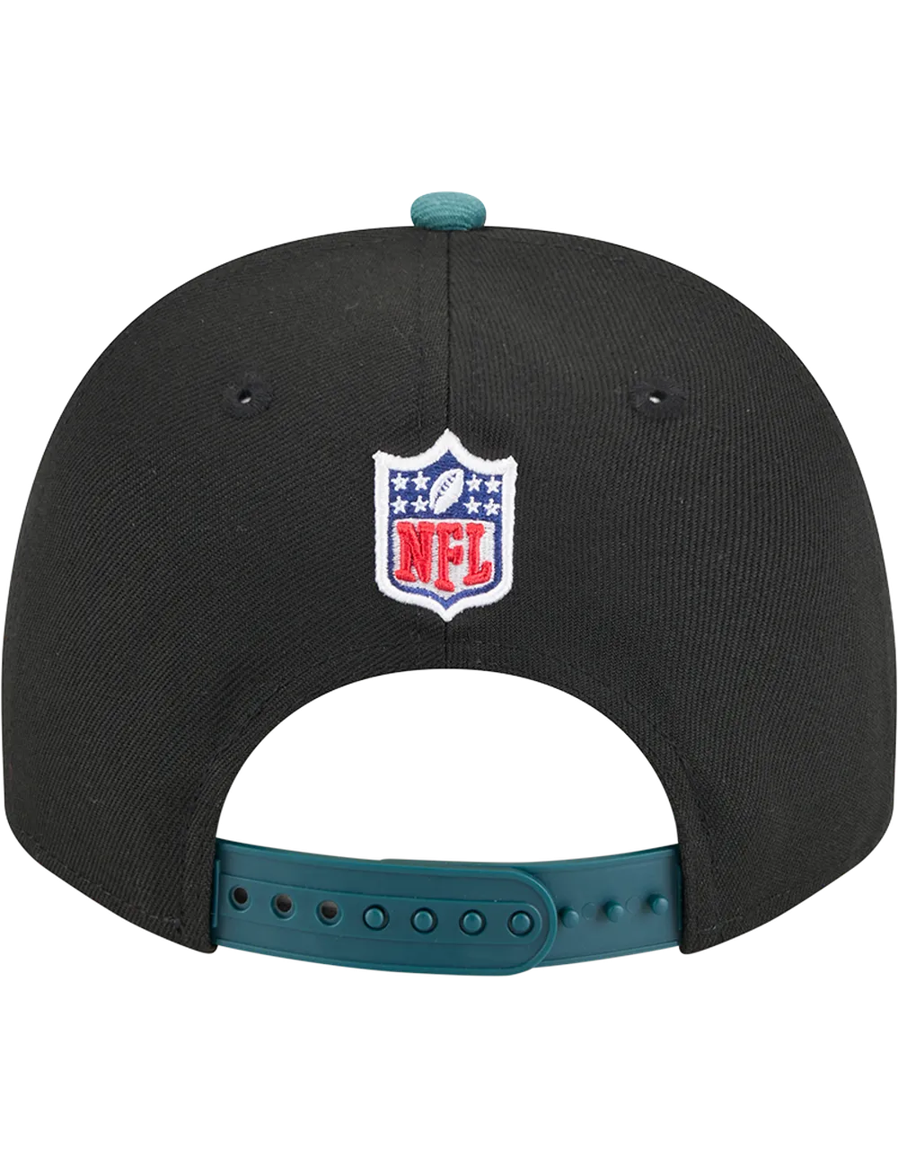 Philadelphia Eagles New Era NFL 25 Draft Pre-Curved 9FIFTY A-Frame Snapback Hat - Black