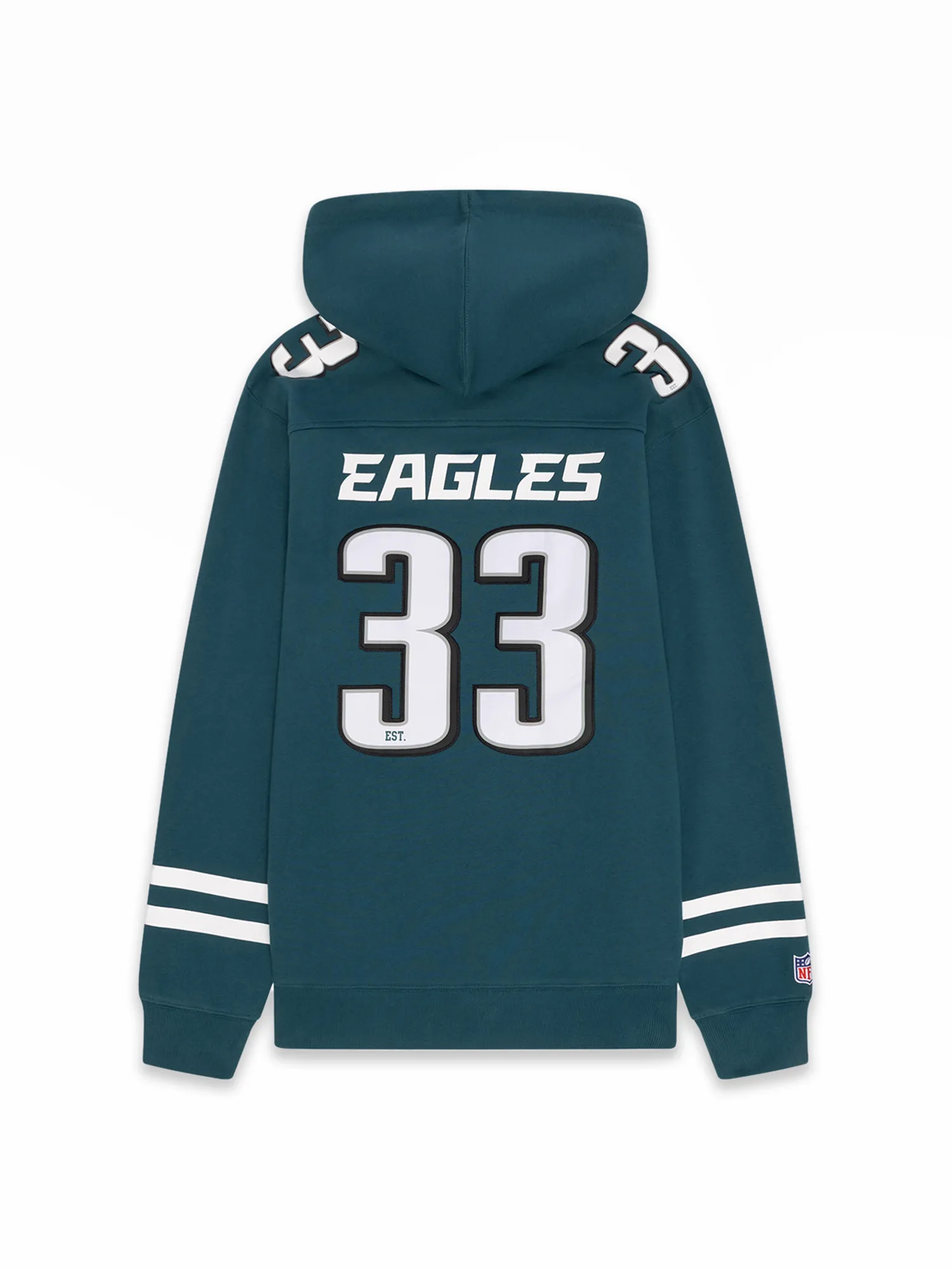 Philadelphia Eagles NFL Foundation Panel Hoodie Jumper - Green