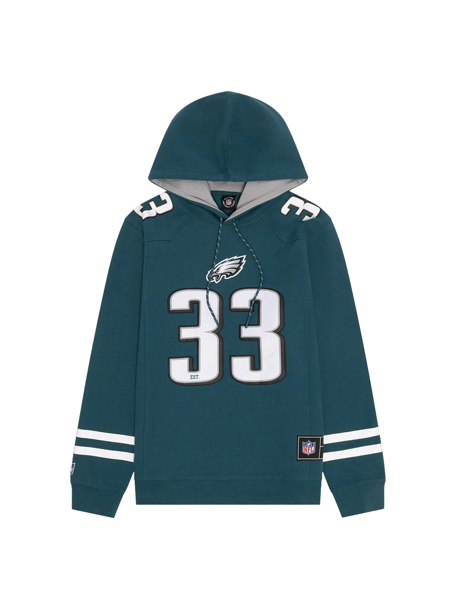 Philadelphia Eagles NFL Foundation Panel Hoodie Jumper - Green