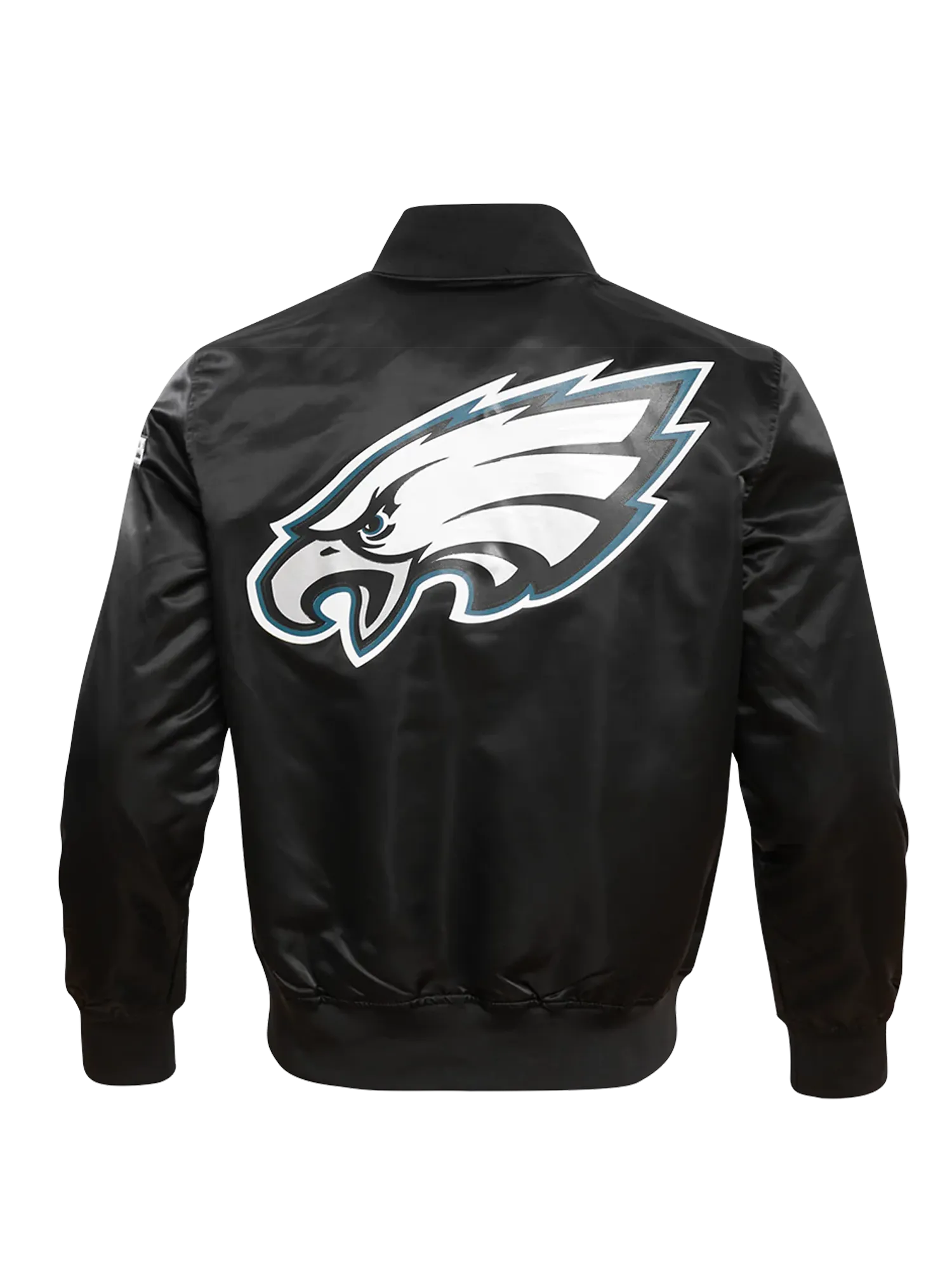Philadelphia Eagles Pro Standard NFL Team Classic Satin Button Jacket - Black