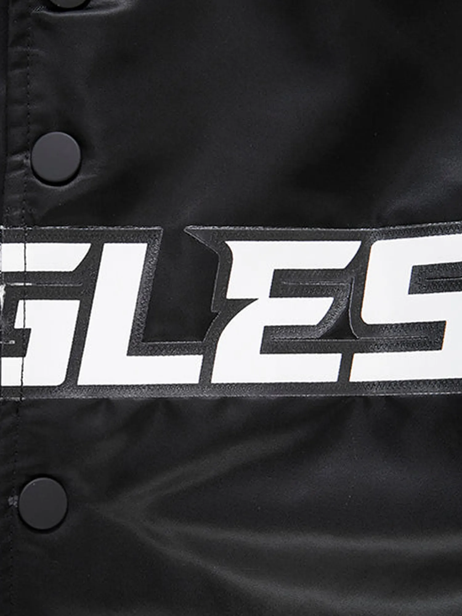 Philadelphia Eagles Pro Standard NFL Team Classic Satin Button Jacket - Black