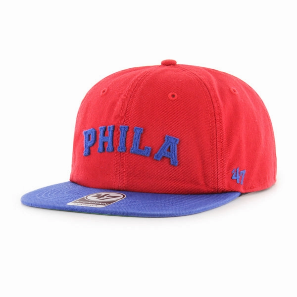 PHILADELPHIA 76ERS CITY BLOCK '47 CAPTAIN RL