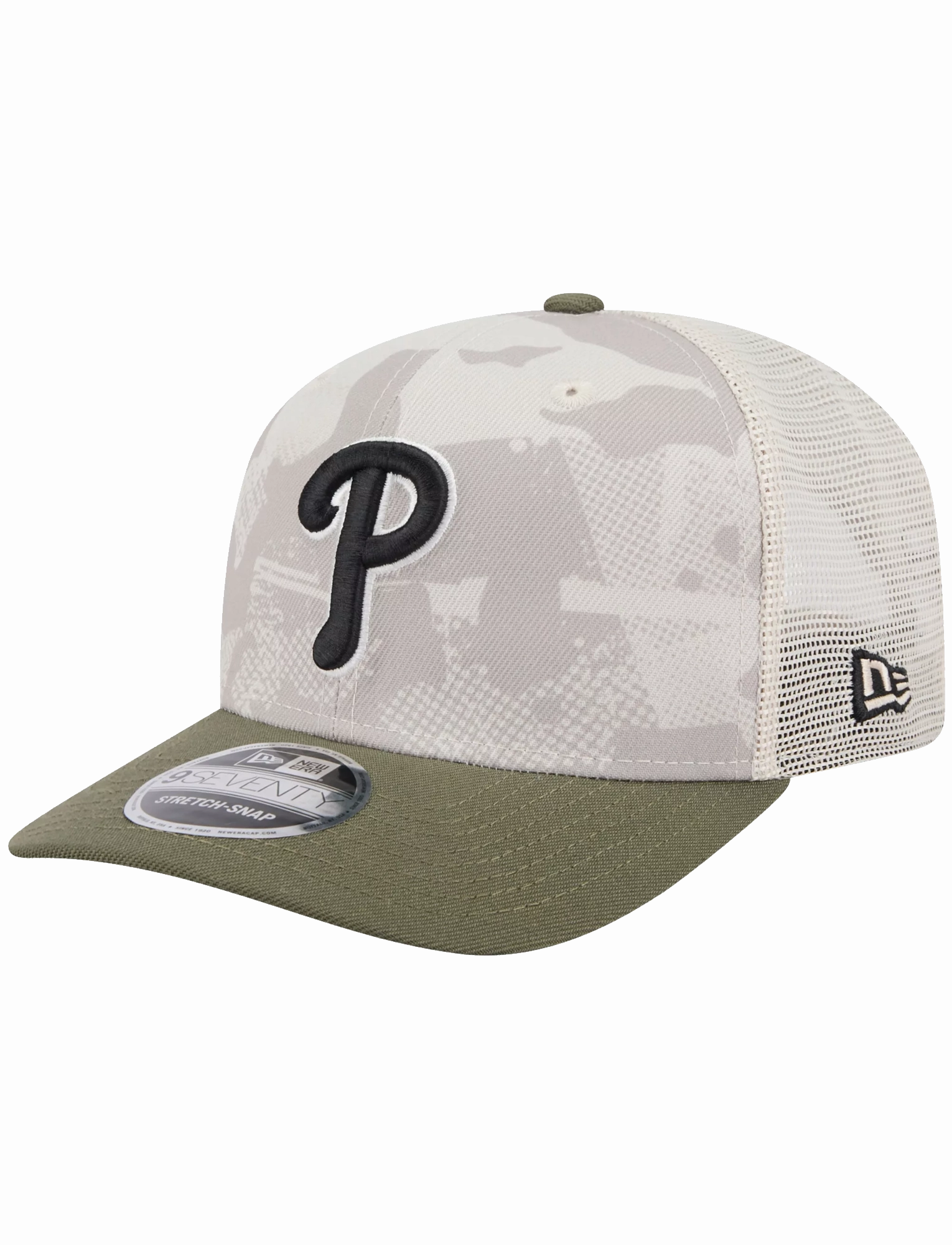 Philadelphia Phillies New Era MLB Armed Forces 2025 9SEVENTY Stretch-Snapback Hat