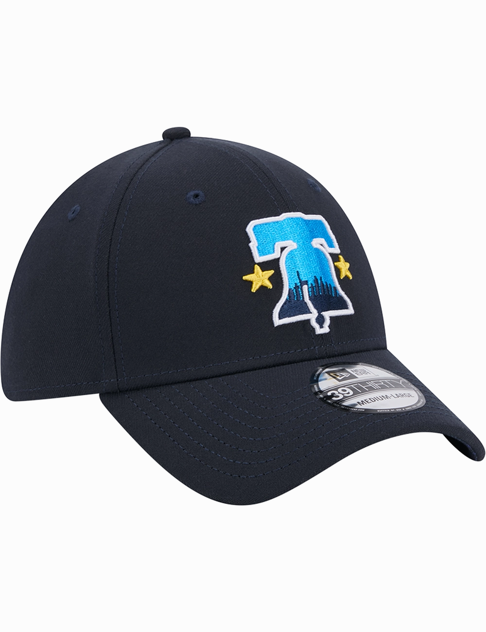 Philadelphia Phillies New Era MLB City Connect 39THIRTY Stretch-Fit Hat - Navy