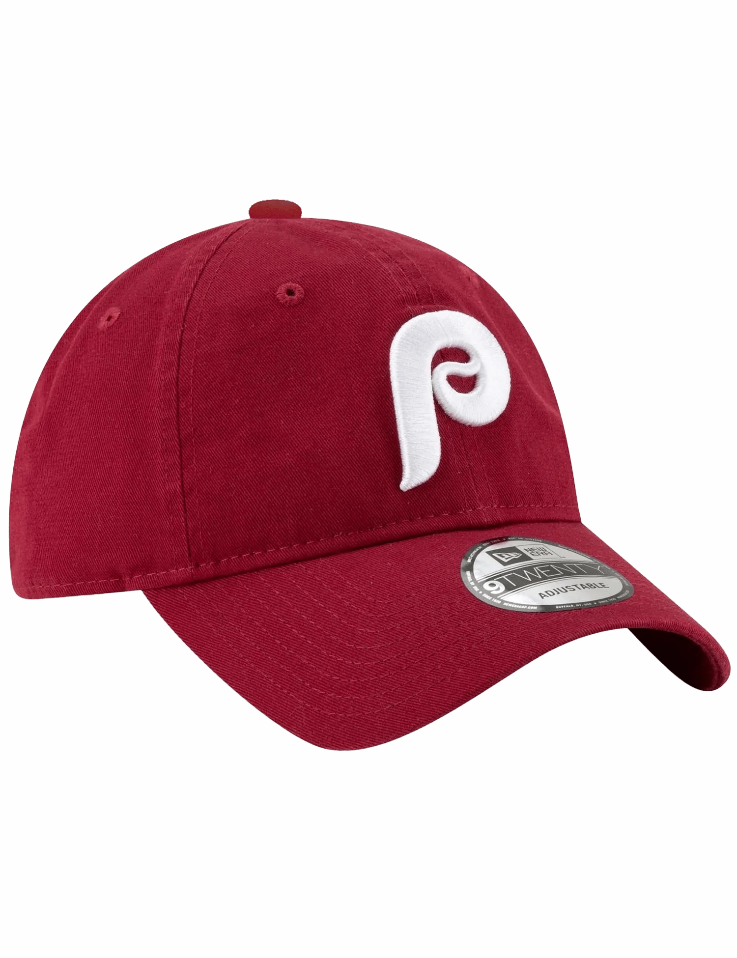 Philadelphia Phillies New Era MLB Cooperstown 9TWENTY Strapback Hat - Maroon