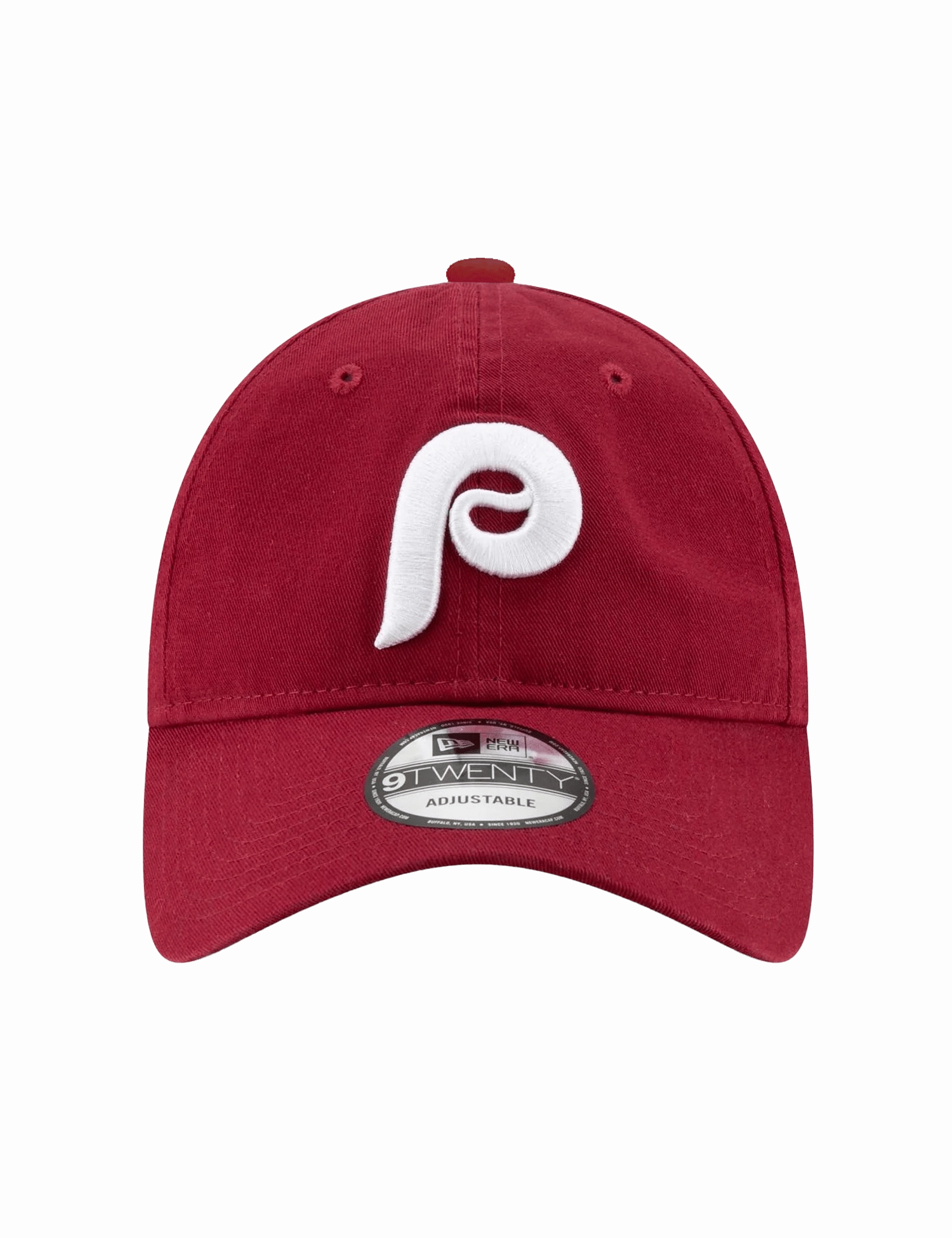 Philadelphia Phillies New Era MLB Cooperstown 9TWENTY Strapback Hat - Maroon
