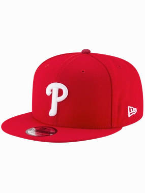 Philadelphia Phillies New Era MLB Team 9FIFTY Snapback Hat - Red