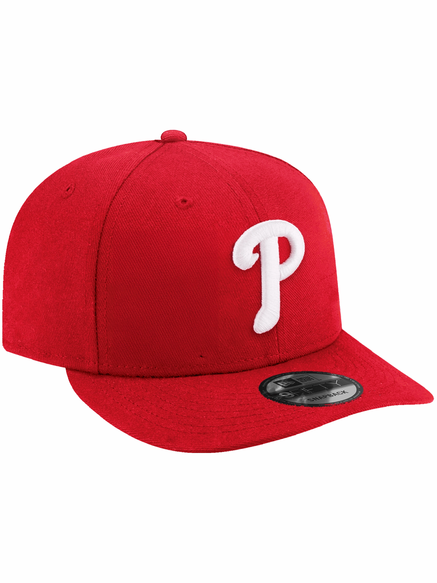 Philadelphia Phillies New Era MLB Team Pre-Curved 9FIFTY Snapback Hat - Red