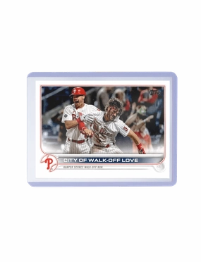 Philadelphia Phillies Topps MLB Series 1 22 Walk Off Card