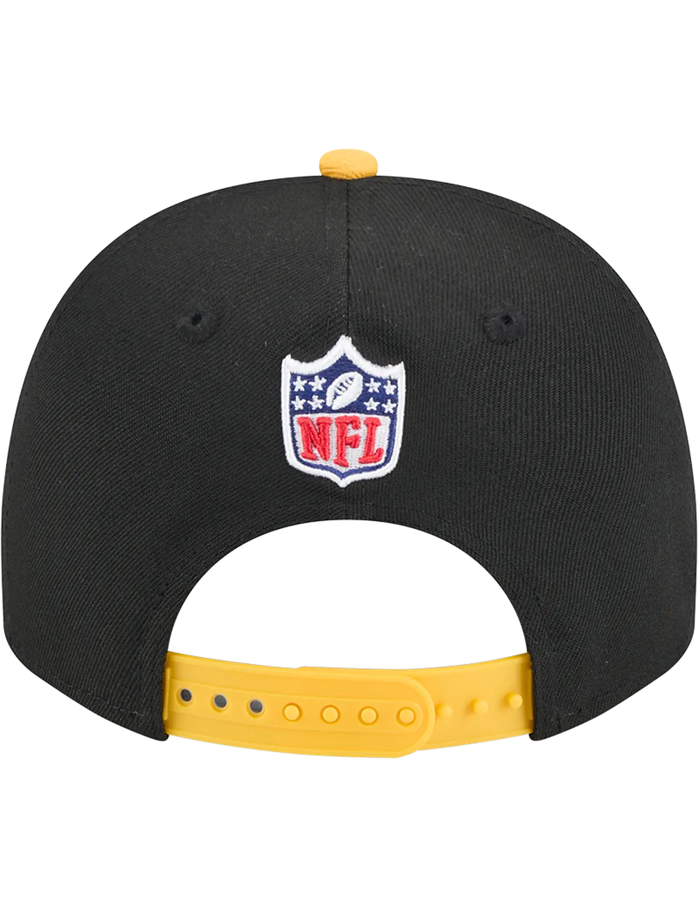 Pittsburgh Steelers New Era NFL 25 Draft Pre-Curved 9FIFTY A-Frame Snapback Hat - Black