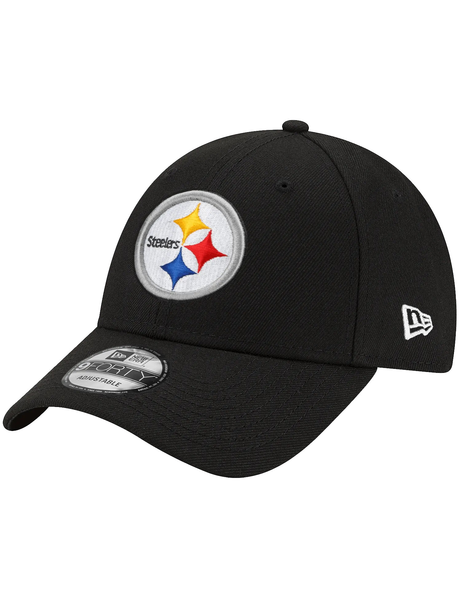 Pittsburgh Steelers New Era NFL Team 9FORTY Snapback Hat - Black