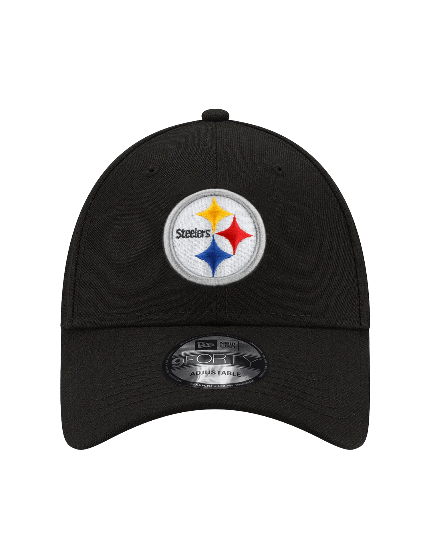 Pittsburgh Steelers New Era NFL Team 9FORTY Snapback Hat - Black