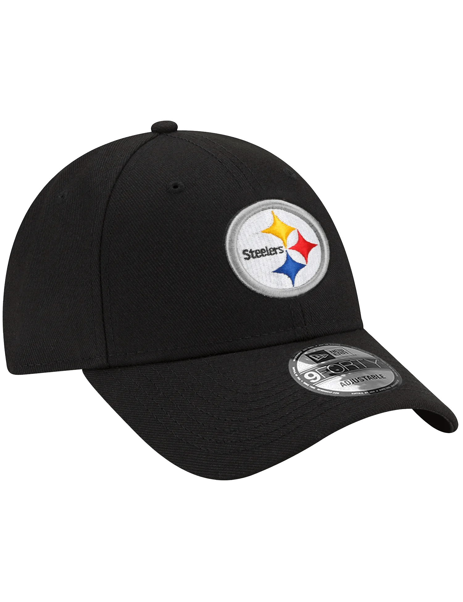 Pittsburgh Steelers New Era NFL Team 9FORTY Snapback Hat - Black