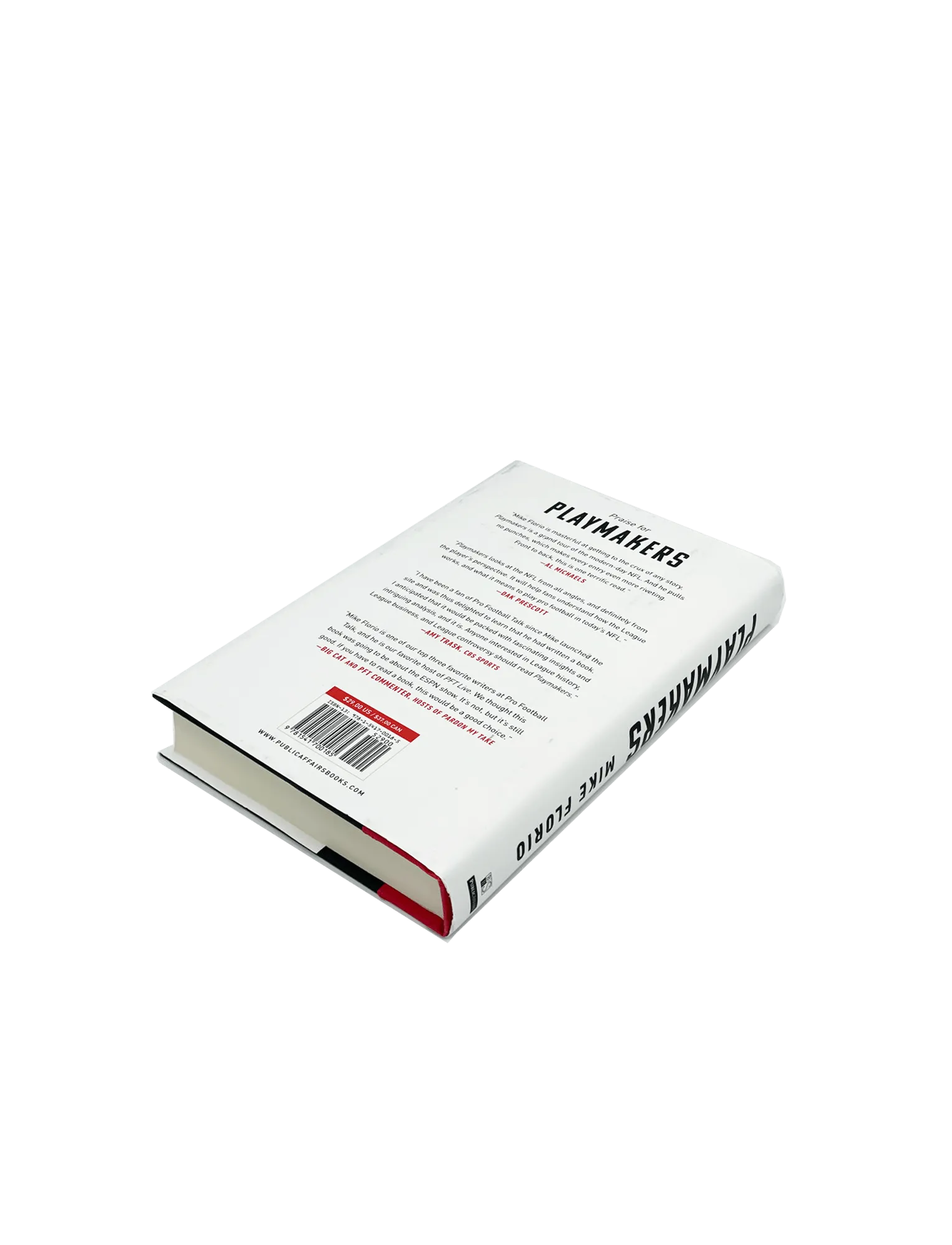 Playmakers by Mike Florio NFL Hardcover Book