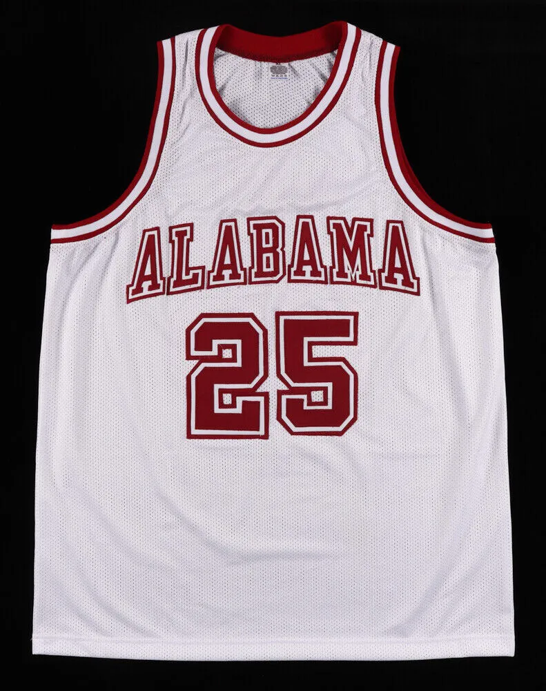 Robert Horry Signed Alabama Crimson Tide Jersey (PSA COA) All SEC Team 1992