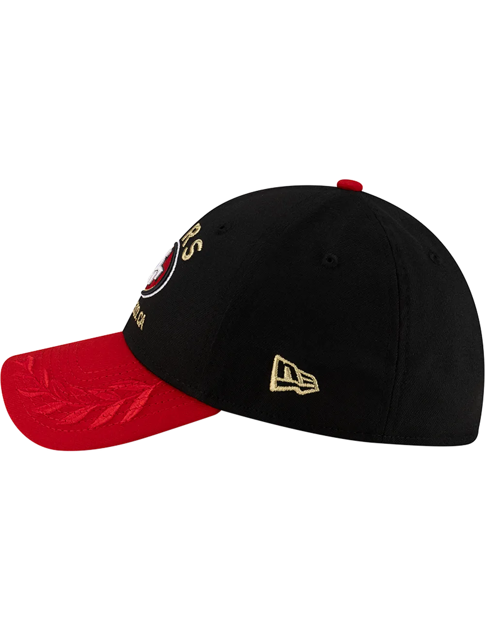 San Francisco 49ers New Era NFL 25 Draft 39THIRTY Stretch-Fit Hat - Black