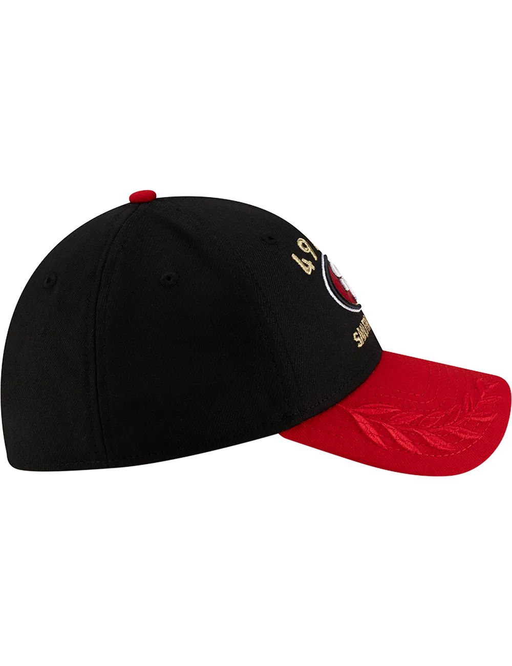 San Francisco 49ers New Era NFL 25 Draft 39THIRTY Stretch-Fit Hat - Black