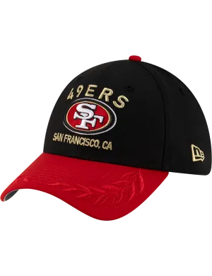 San Francisco 49ers New Era NFL 25 Draft 39THIRTY Stretch-Fit Hat - Black