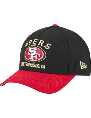 San Francisco 49ers New Era NFL 25 Draft 9FORTY M-Crown Snapback Hat - Black