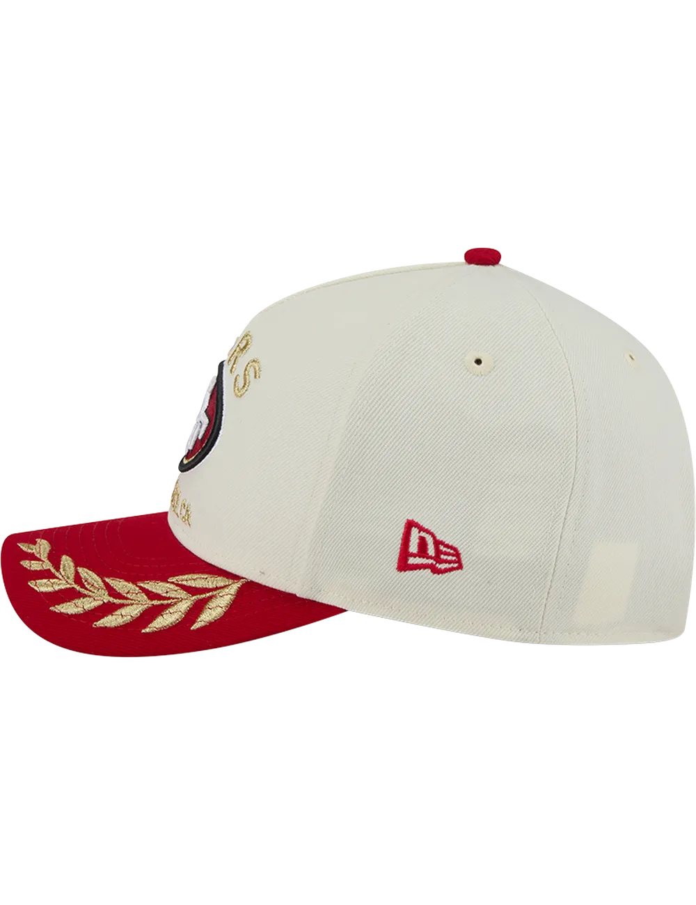 San Francisco 49ers New Era NFL 25 Draft 9FORTY M-Crown Snapback Hat - Chrome