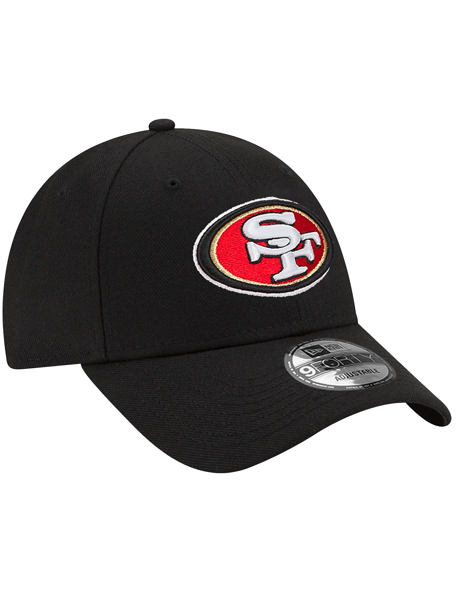 San Francisco 49ers New Era NFL Team 9FORTY Snapback Hat - Black