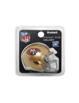 San Francisco 49ers Riddell NFL Speed Pocket Size Helmet