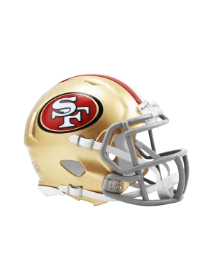 San Francisco 49ers Riddell NFL Speed Replica Mini Size Helmet