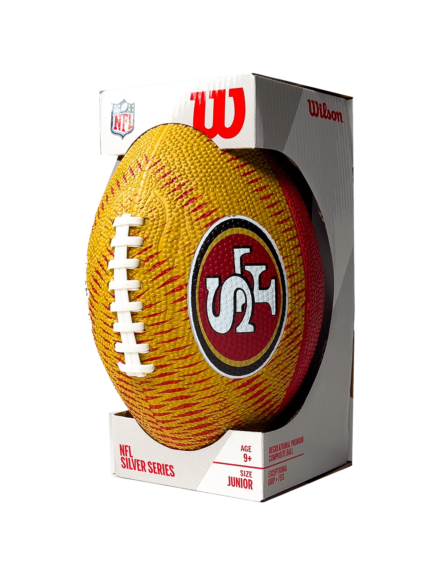 San Francisco 49ers Wilson NFL Team Tailgate Junior Football