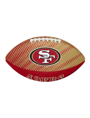 San Francisco 49ers Wilson NFL Team Tailgate Junior Football