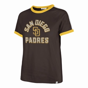 SAN DIEGO PADRES DOUBLE HEADER SWEET HEAT '47 PEYTON TEE WOMENS
