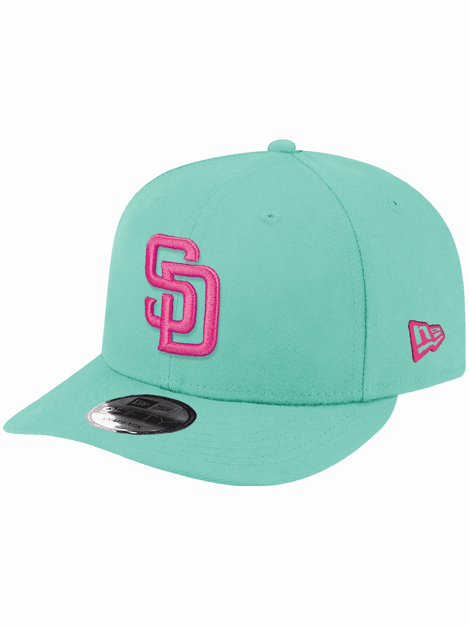 San Diego Padres New Era MLB City Connect 9FIFTY Pre-Curved Snapback Hat - Mint