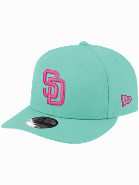 San Diego Padres New Era MLB City Connect 9FIFTY Pre-Curved Snapback Hat - Mint