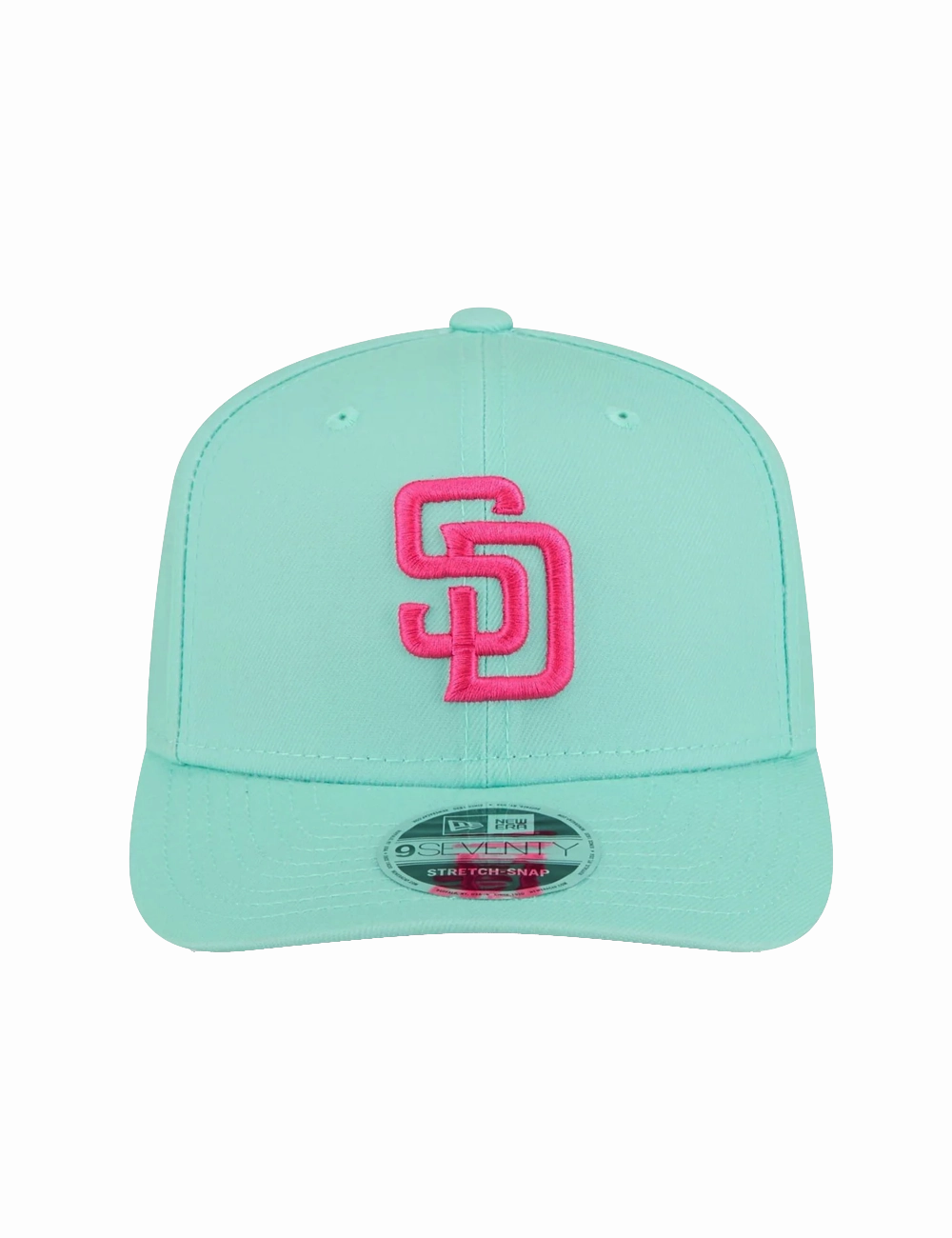 San Diego Padres New Era MLB City Connect 9SEVENTY Stretch Snapback Hat - Mint