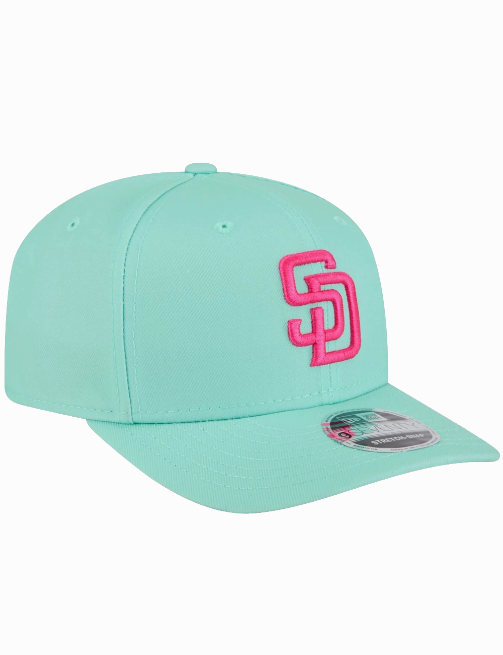 San Diego Padres New Era MLB City Connect 9SEVENTY Stretch Snapback Hat - Mint