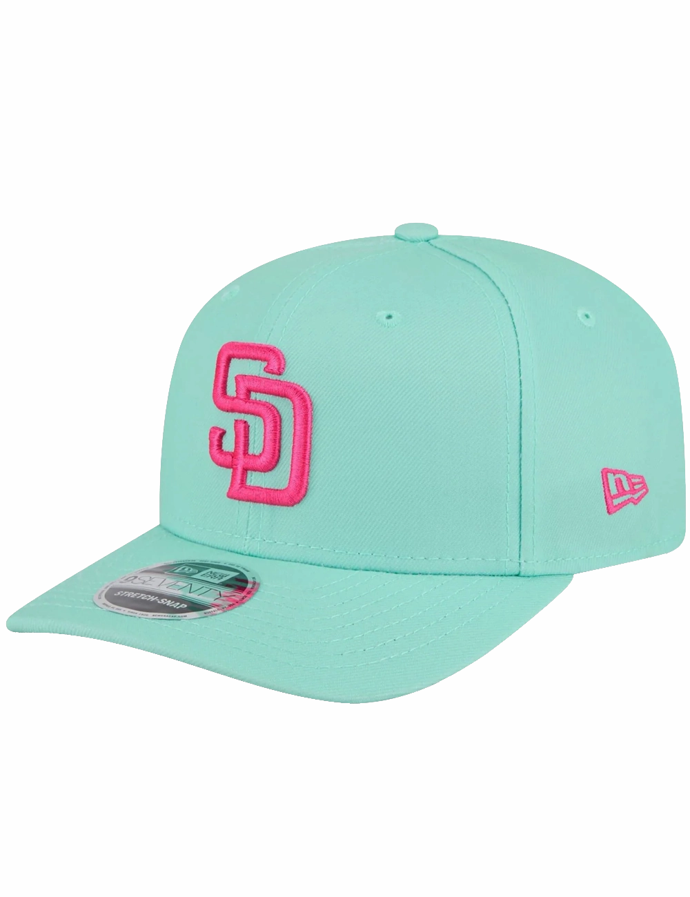 San Diego Padres New Era MLB City Connect 9SEVENTY Stretch Snapback Hat - Mint