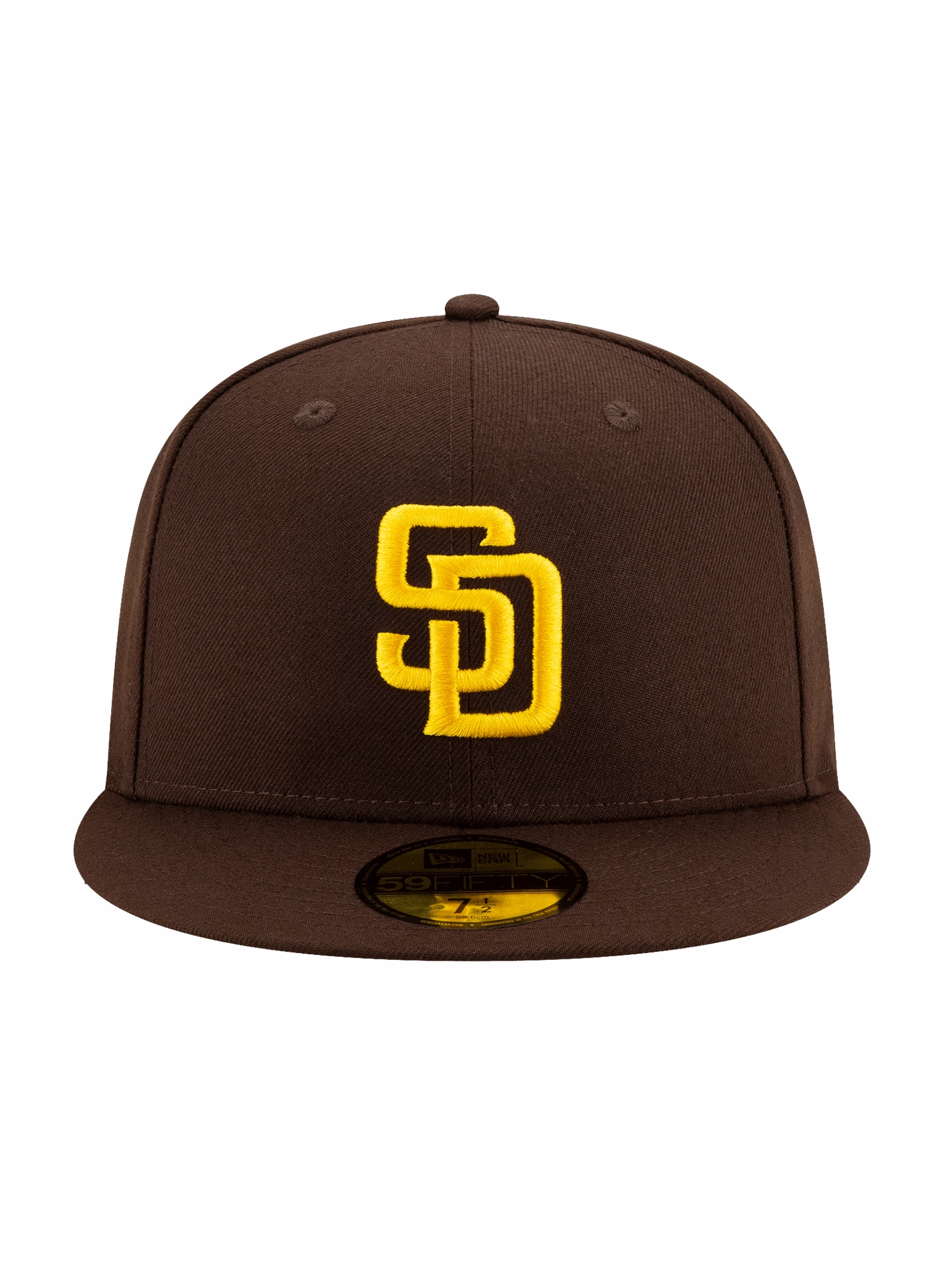 San Diego Padres New Era MLB On-Field AC Game 59FIFTY Fitted Hat - Brown