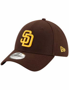 San Diego Padres New Era MLB Team 39THIRTY Stretch-Fit Hat - Brown