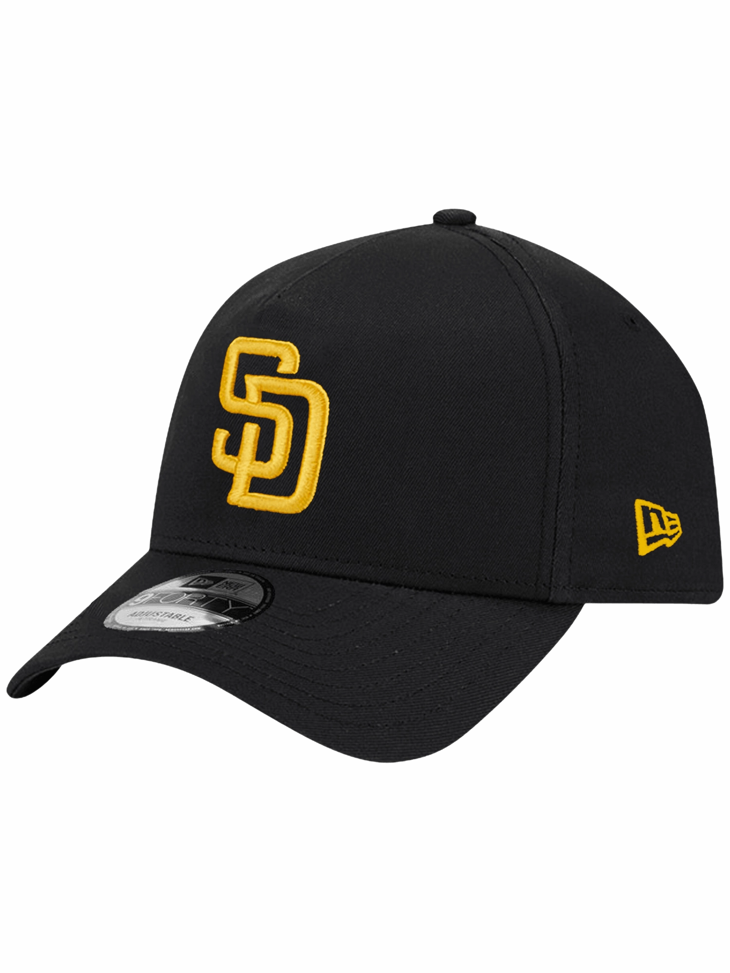 San Diego Padres New Era MLB Team 9FORTY A-Frame Snapback Hat - Black