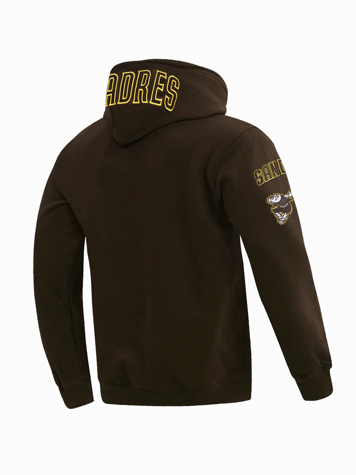 San Diego Padres Pro Standard MLB Team Chenille Hoodie Jumper  - Brown