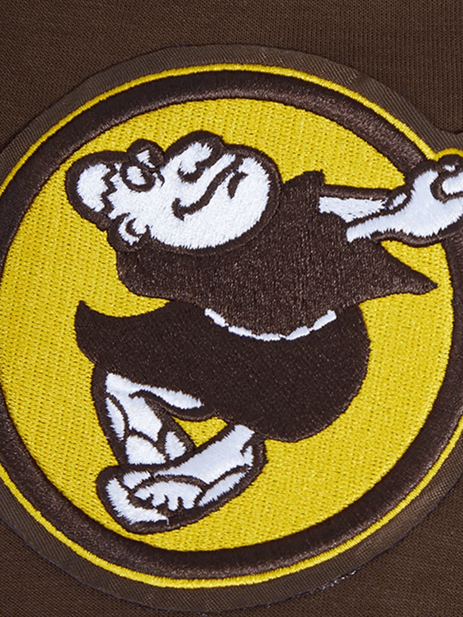 San Diego Padres Pro Standard MLB Team Chenille Hoodie Jumper  - Brown