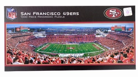 San Francisco 49ers 1000 Piece Panoramic Puzzle